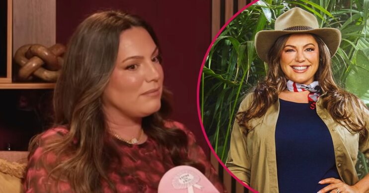 ED comp: Kelly Brook / Kelly on I'm A Celeb promo pic