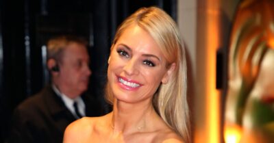 Tess Daly smiling
