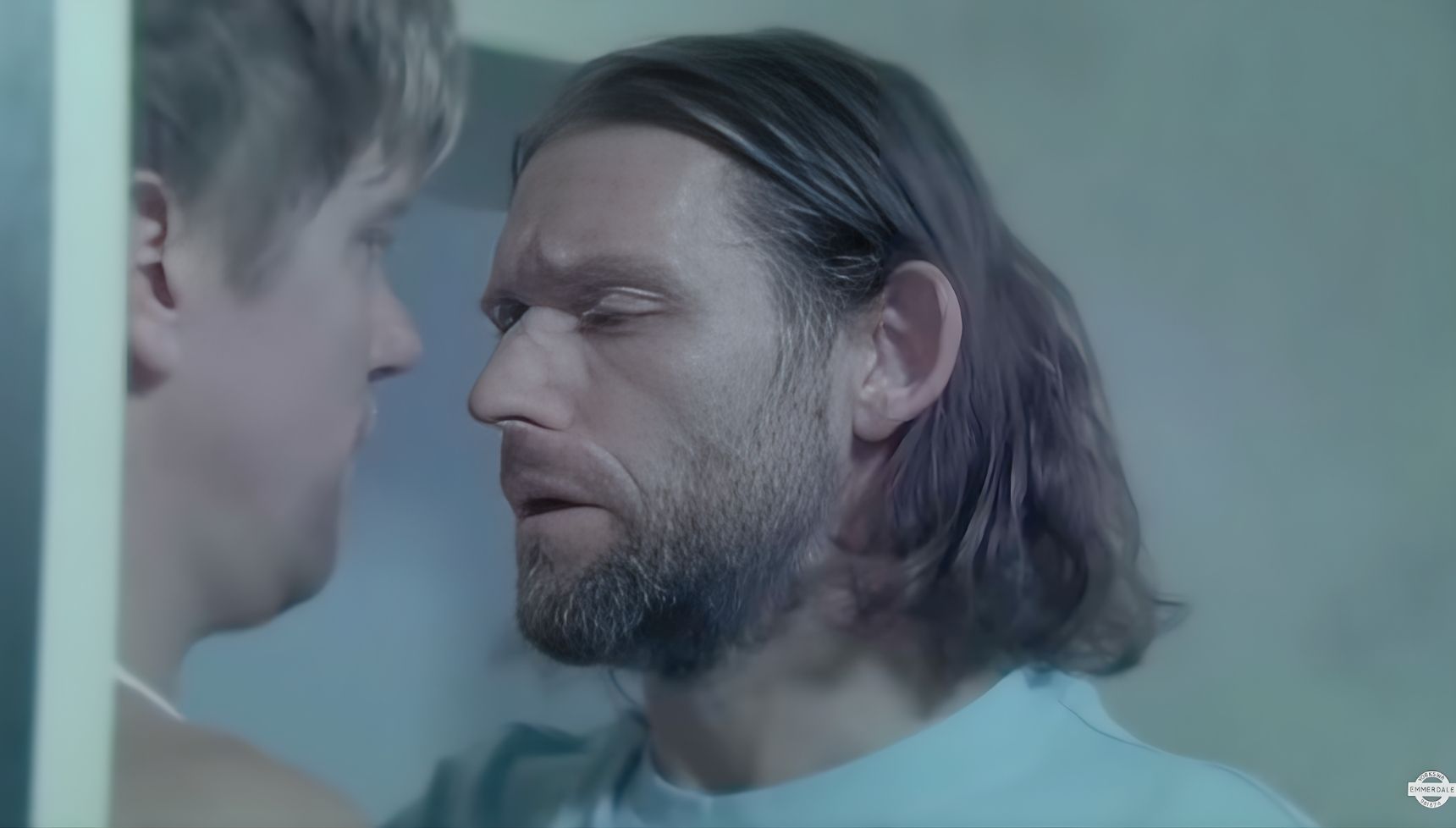 Kev has not been honest with Robert in Emmerdale (Credit: ITV)