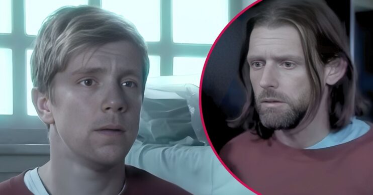 Emmerdale's Robert and Kev comp shot (Credit: ITV/Comp ED!)