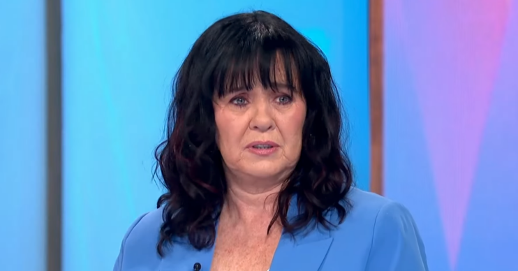 Coleen Nolan on Loose Women looking upset