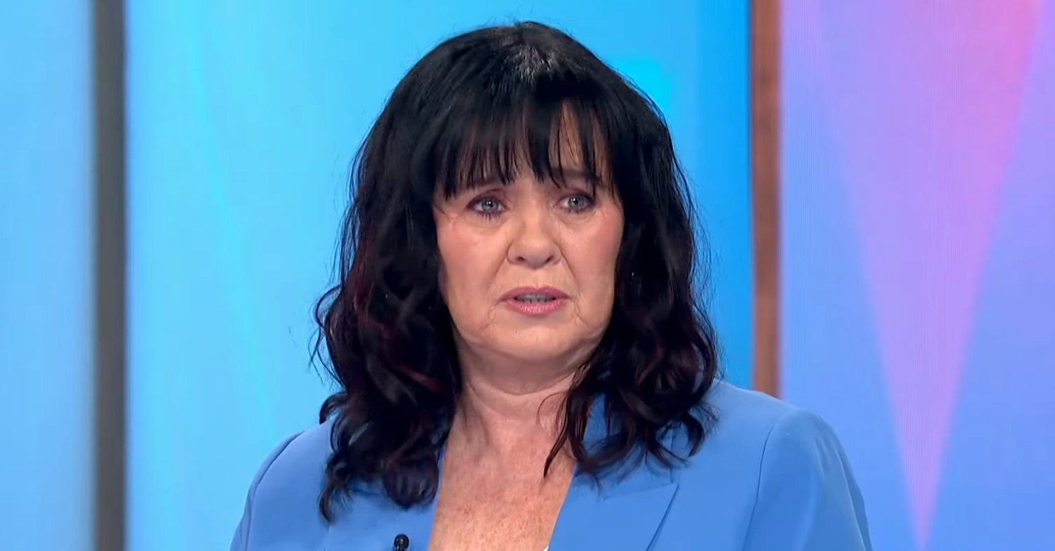 Coleen Nolan on Loose Women looking upset