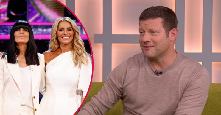 Dermot O'Leary on This Morning and Tess and Claudia on Strictly