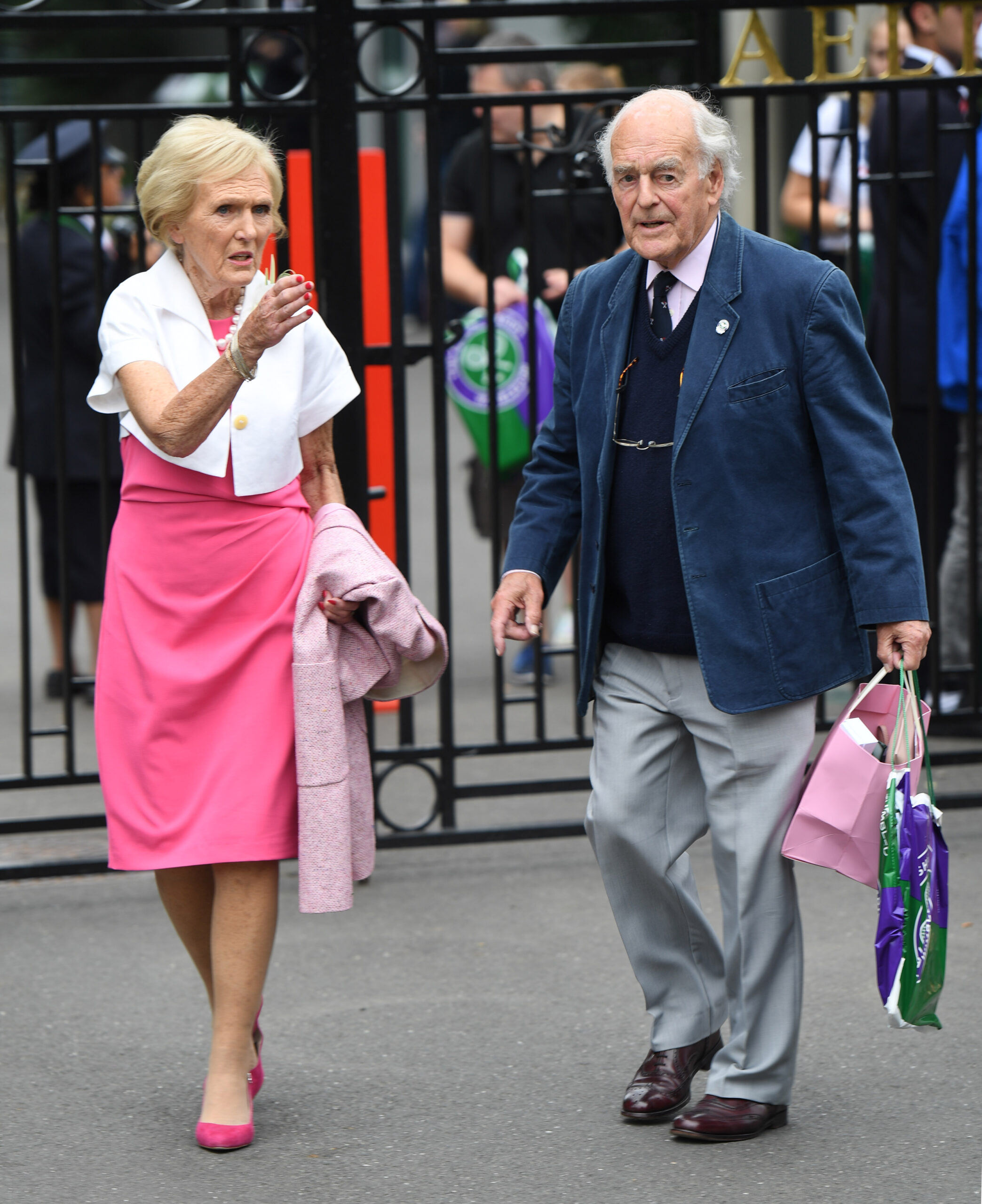 Mary Berry and husband 