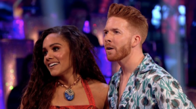 Alex Scott and Neil Jones on Strictly come Dancing