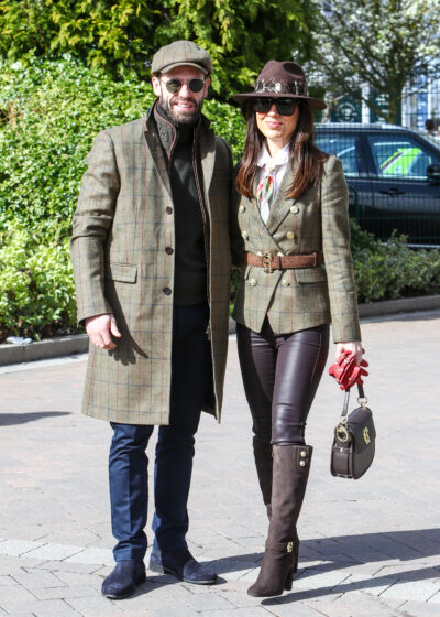 Kelvin and Liz Fletcher at Cheltenham Festival