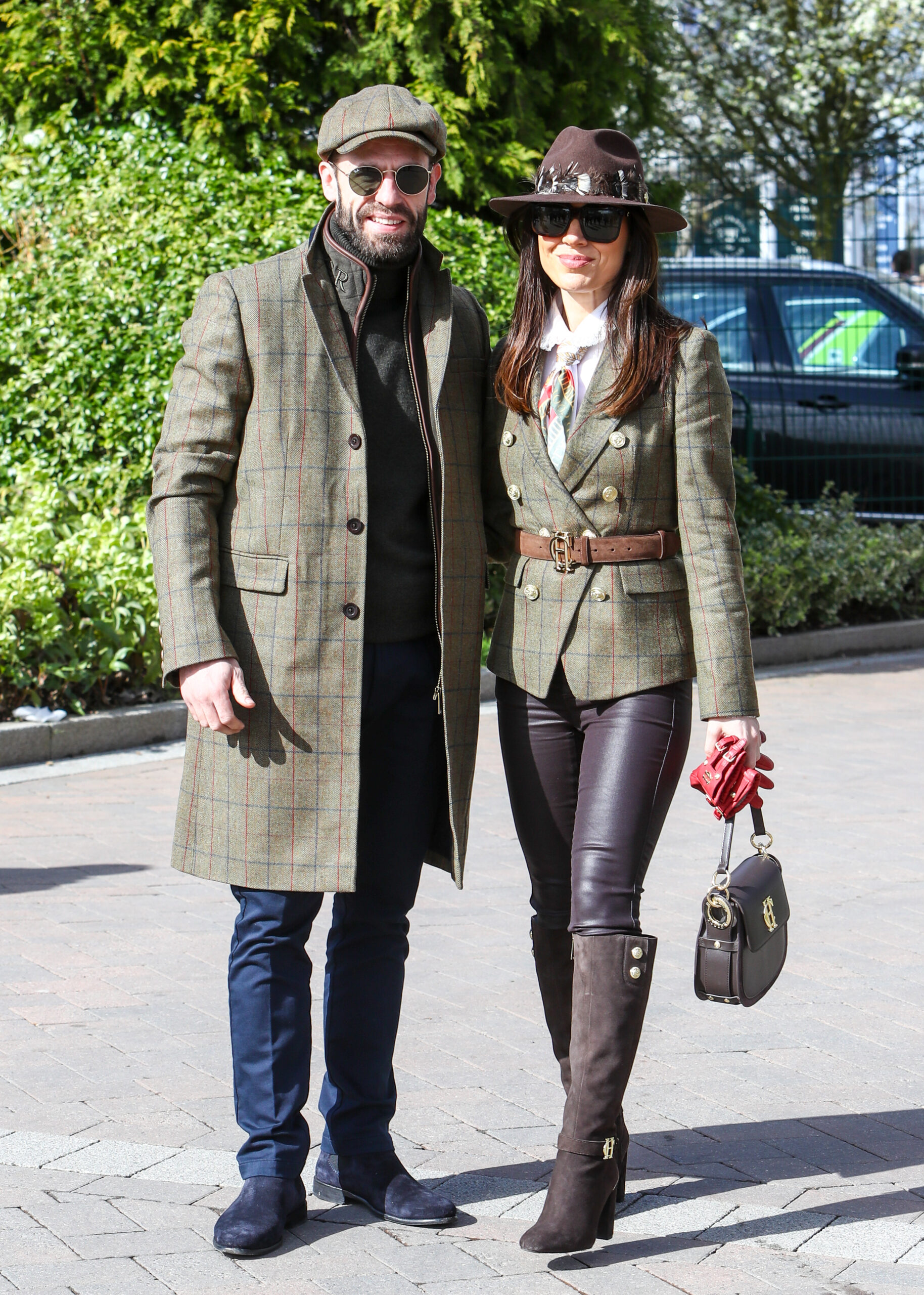 Kelvin and Liz Fletcher at Cheltenham Festival