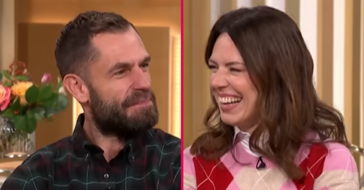 Kelvin Fletcher and his wife Liz on This Morning