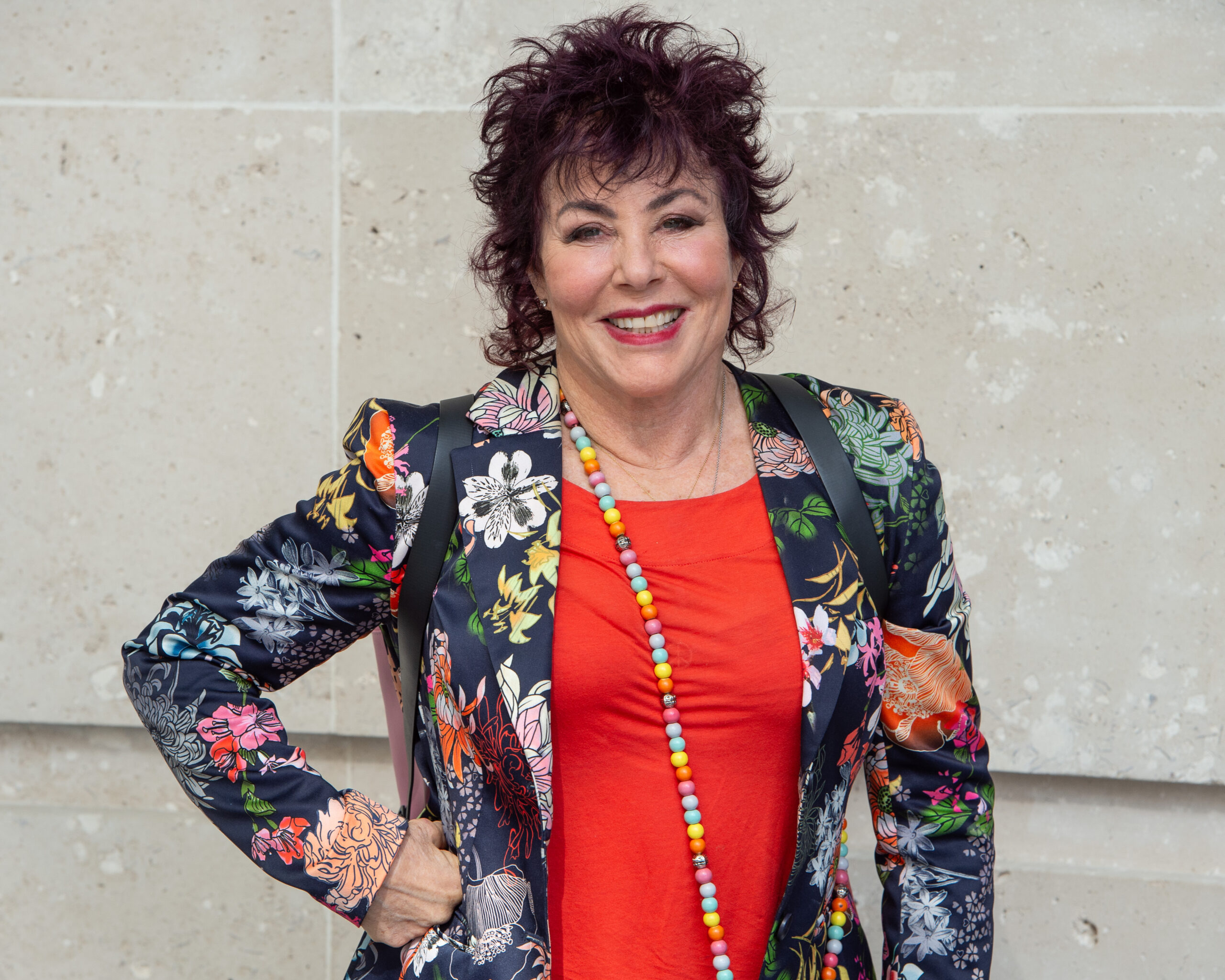 Ruby Wax smiling
