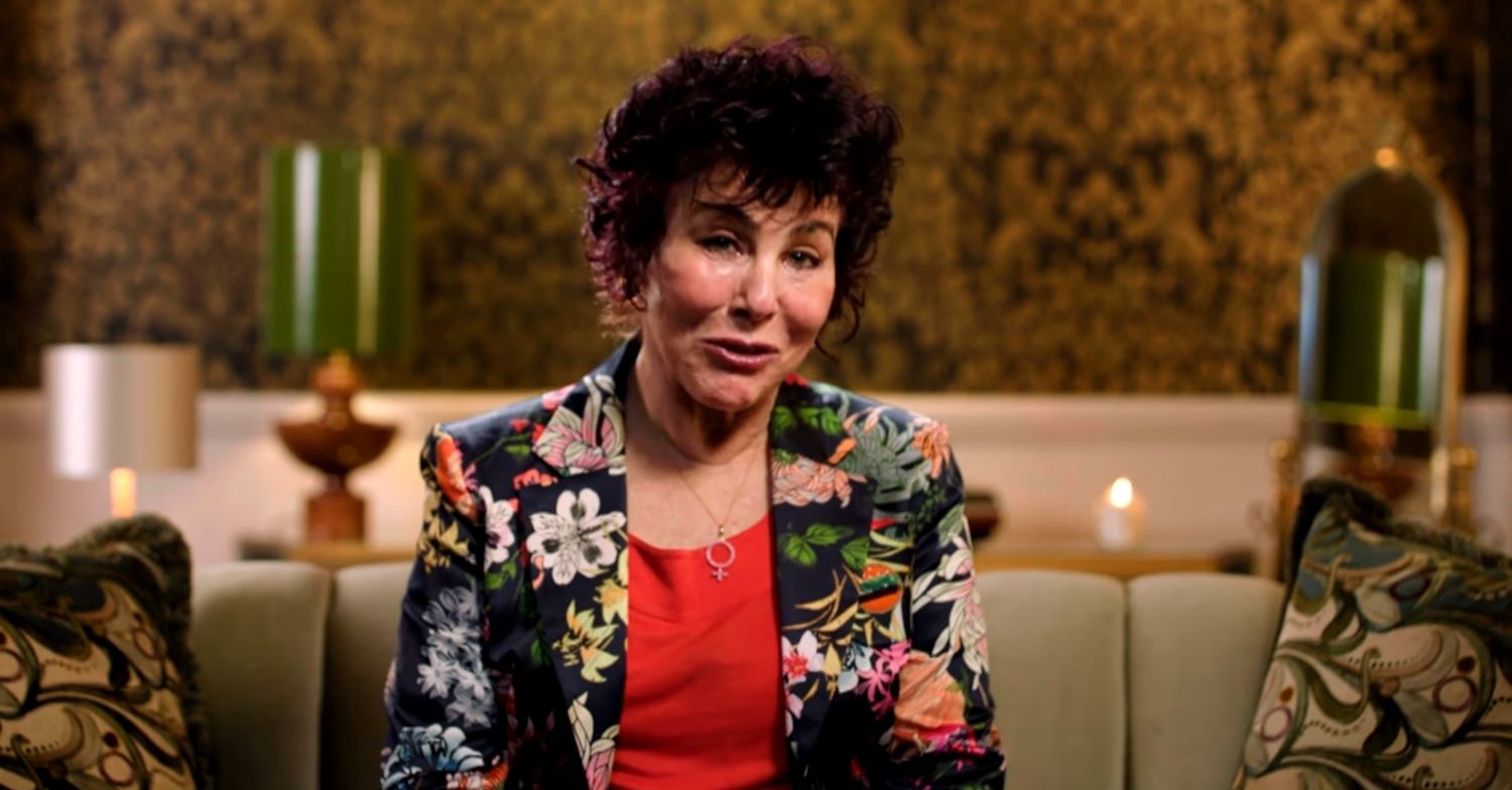 Ruby Wax in an I'm A Celebrity promo video