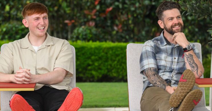 first I'm a celebrity trial