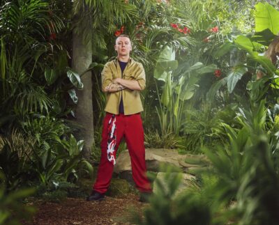 Aitch on I'm A Celeb promo pic