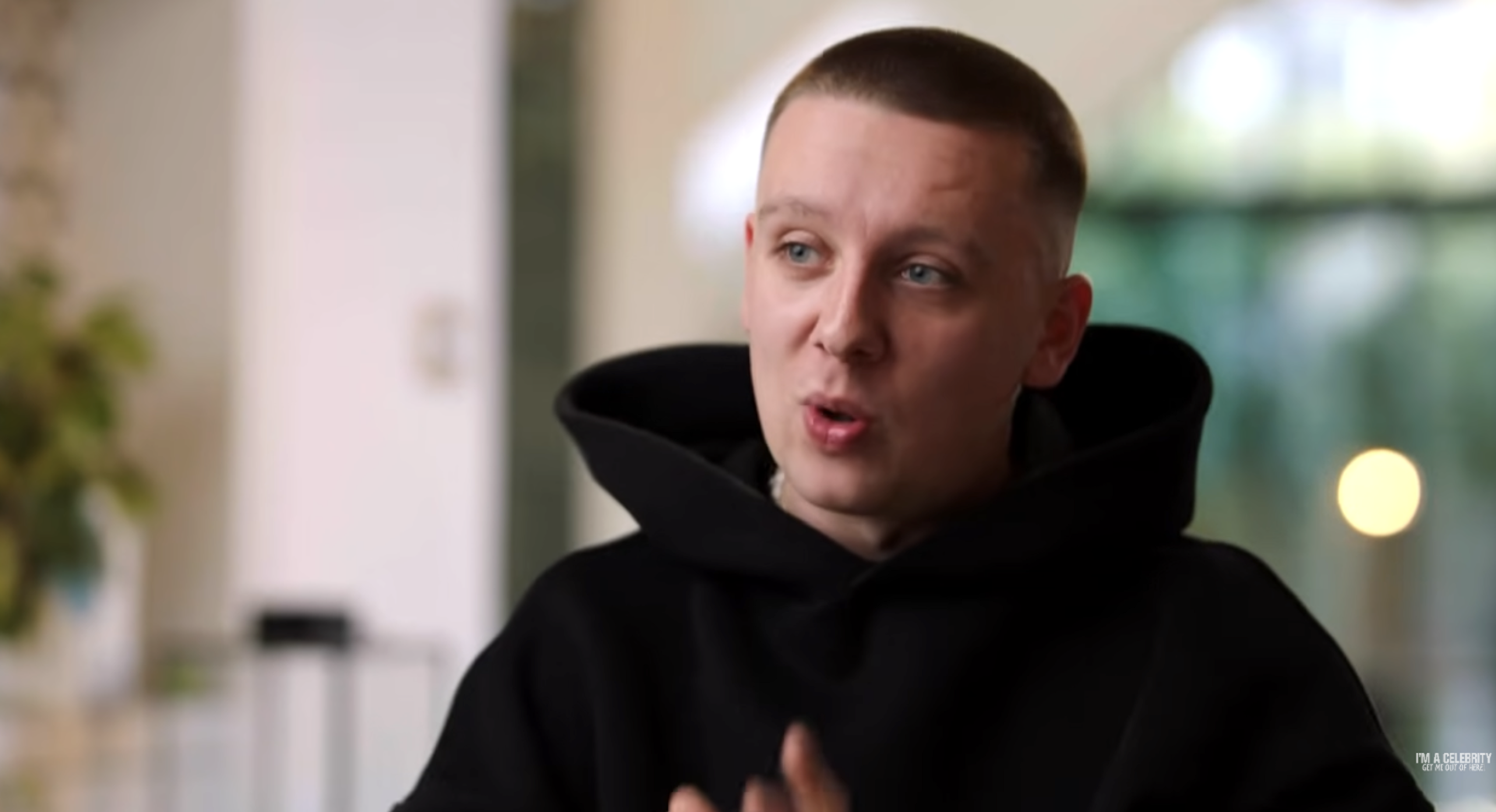 Aitch on I'm A Celebrity video