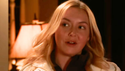 Coronation Street's Megan thoughtful