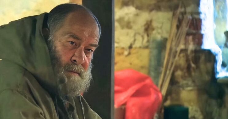 Bear is still captive in Emmerdale (Credit: ITV)