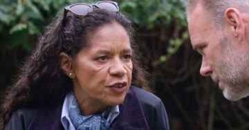 Emmerdale star reveals chilling reason Celia never removes her neck tie