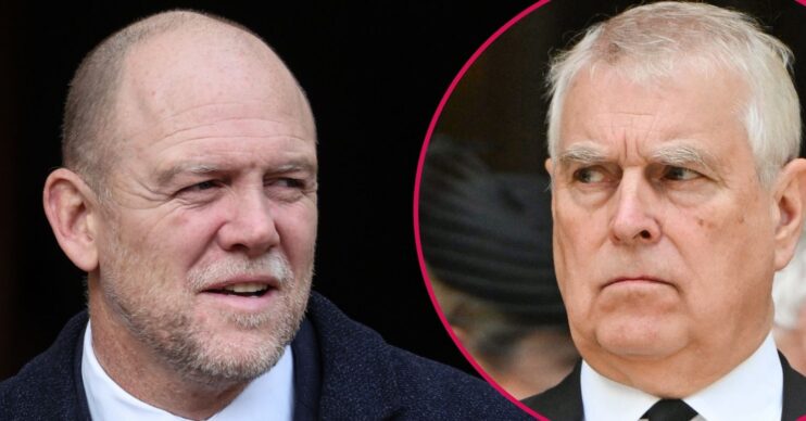 Mike Tindall and Prince Andrew