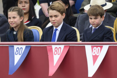 Prince George, Princess Charlotte and Prince Louis