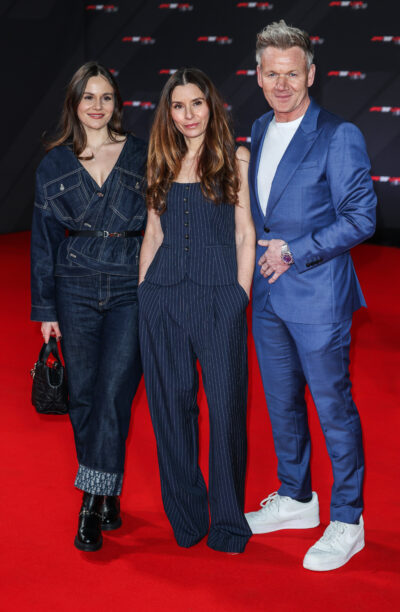 Holly, Tana and Gordon Ramsay