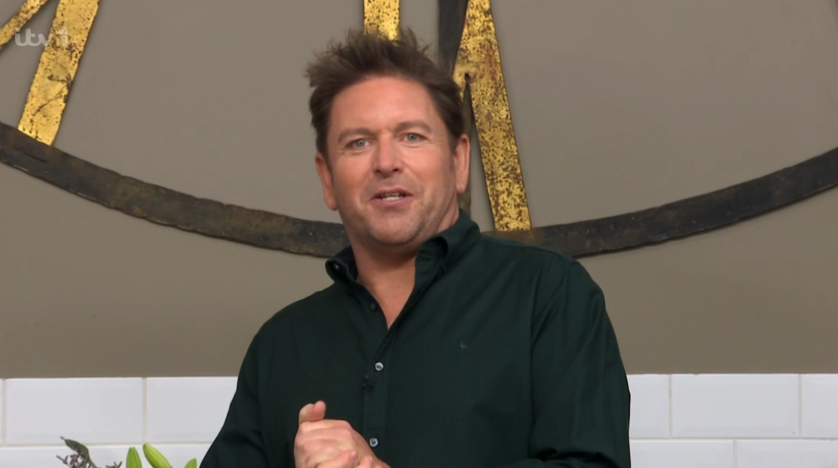 James Martin speaking on his show