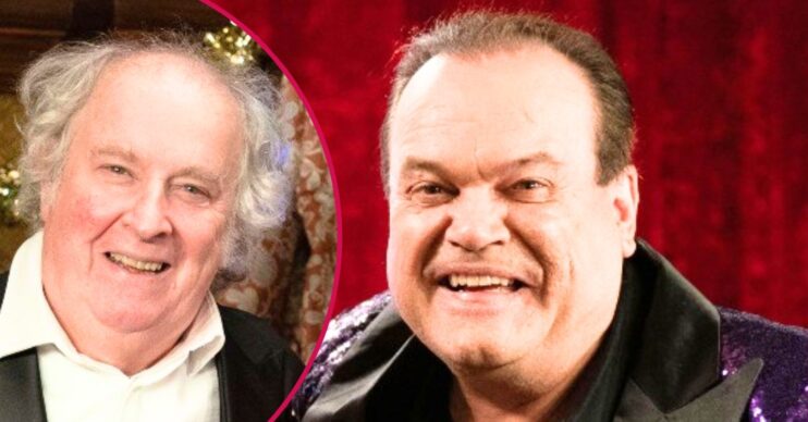 Barry smiling on EastEnders; inset, Nigel (Credit: BBC/Composite: ED!)