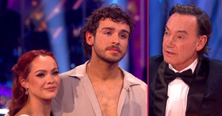 ED composite of George Clarke and Craig Revel Horwood on Strictly