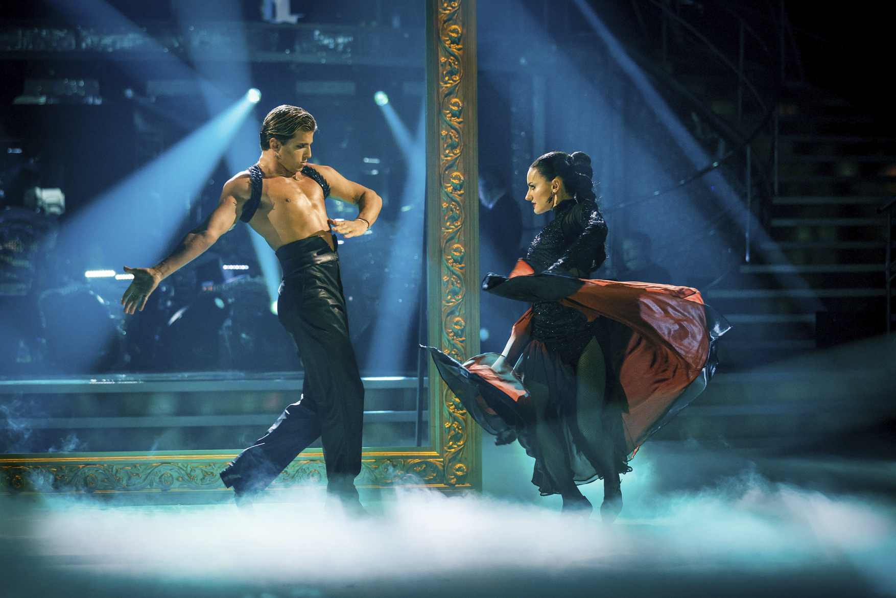 Amber and Nikita dance a Paso Doble