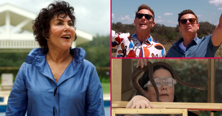 Ruby Wax, Ant and Dec and Lisa Riley on I'm A Celeb