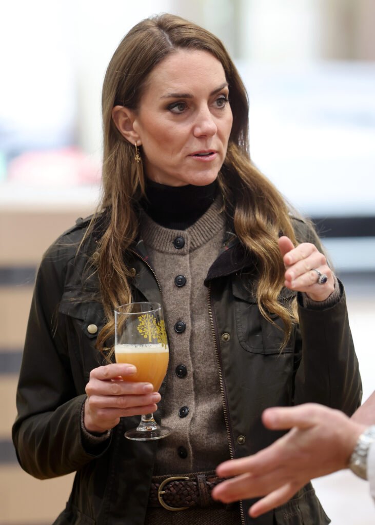 Kate Middleton talking