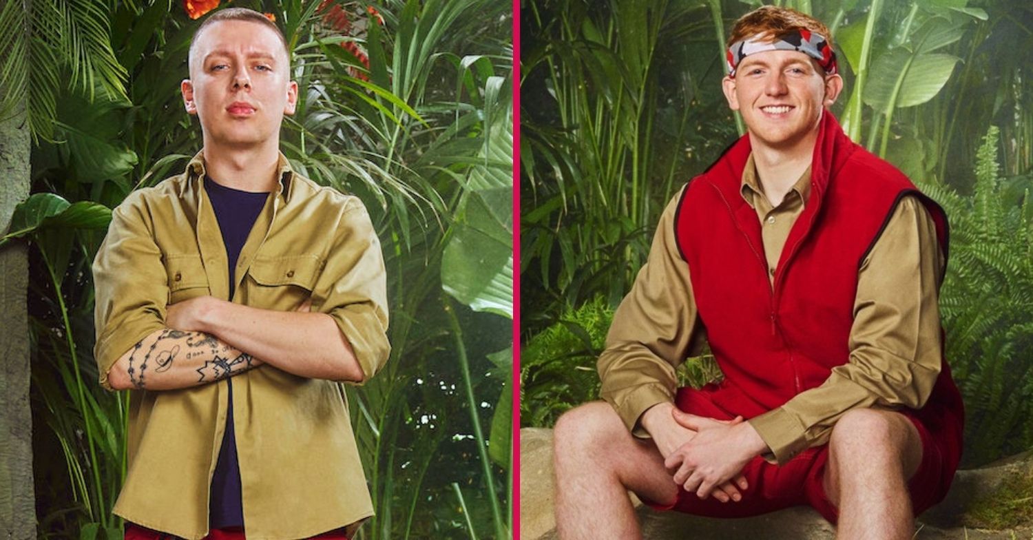 Aitch and Angry Ginge on I'm A Celeb