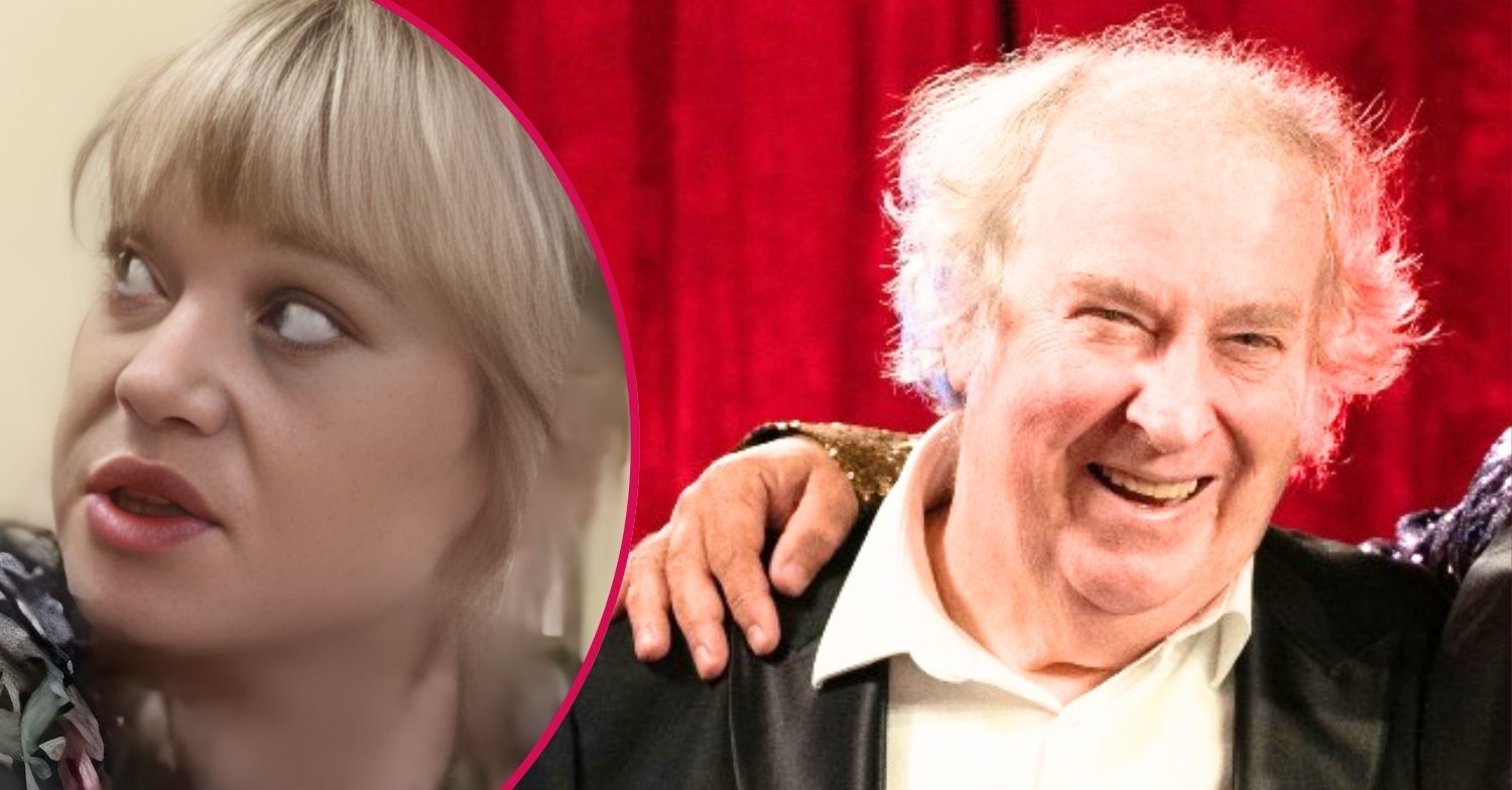 Nigel smiling on EastEnders; inset, Debbie Bates (Credit: BBC/Composite: ED!_