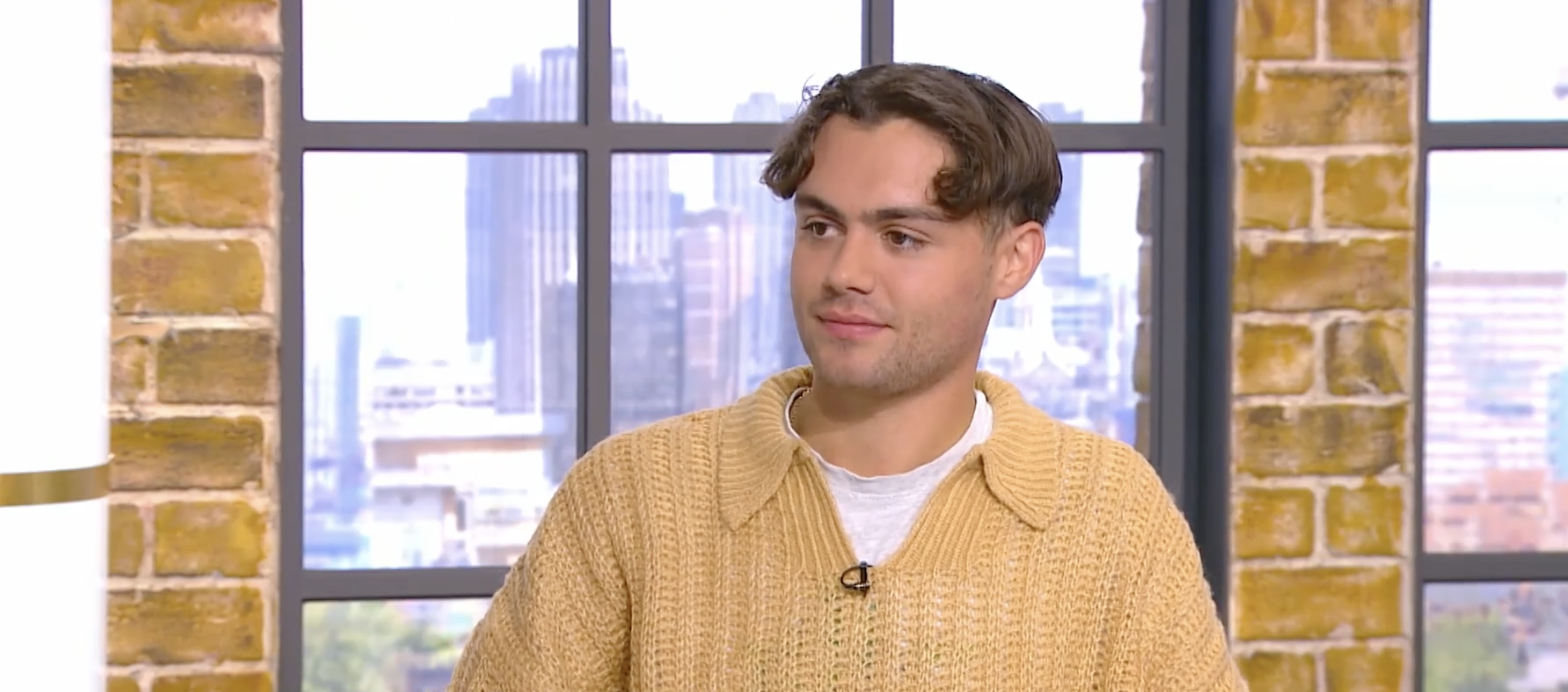 Bradley Riches during an interview 