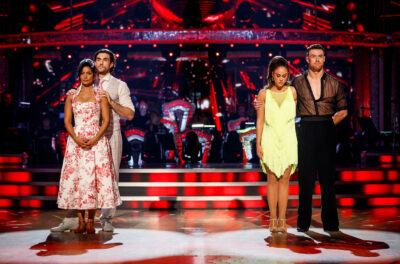 Balvinder and Vicky in the Strictly bottom two