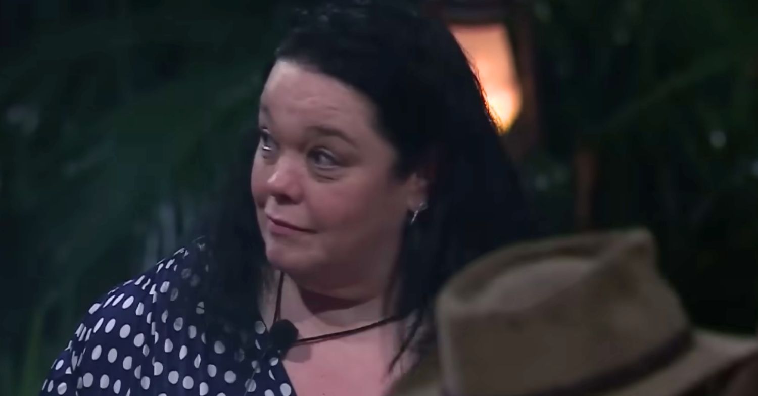Lisa on I'm A Celeb