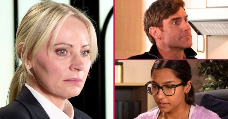 Coronation Street's Lisa, Theo, Asha
