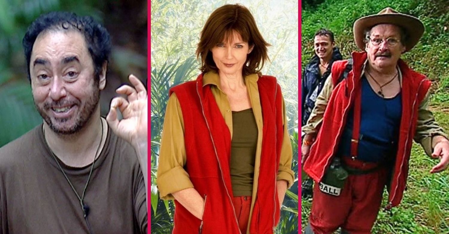David Gest, Annabel Giles, and Bobby Ball all in the jungle in I'm A Celebrity