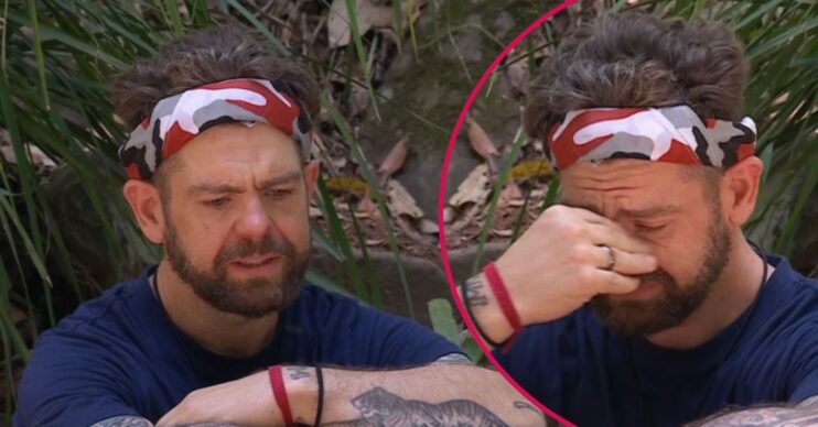 I'm A Celeb comp: Jack crying