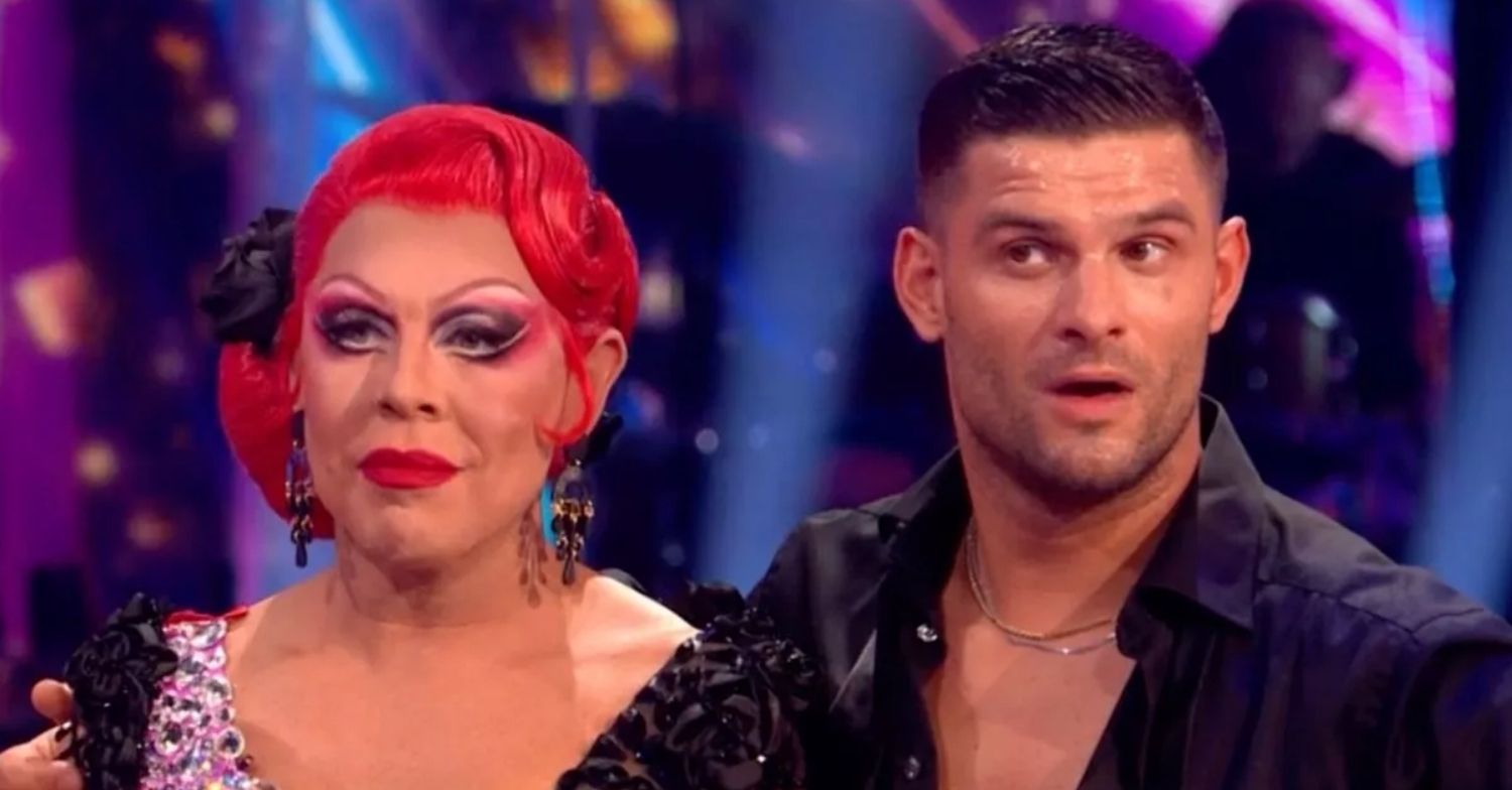 La Voix and Aljaz Skorjanec on Strictly