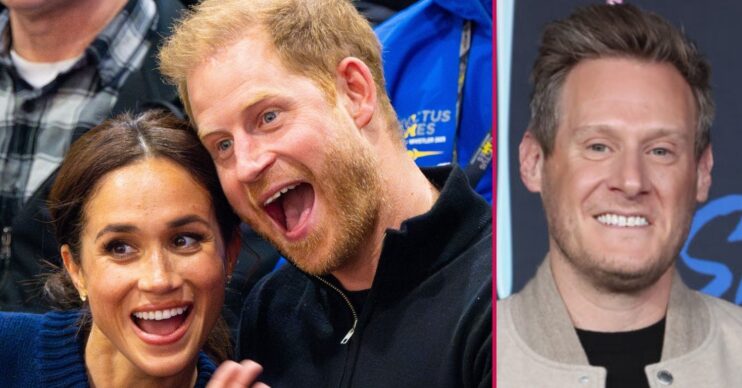 Meghan Markle and Prince Harry smiling