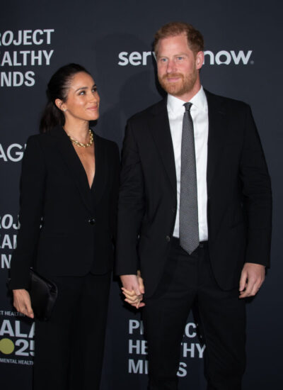 Meghan Markle and Prince Harry at Project Healthy Minds gala