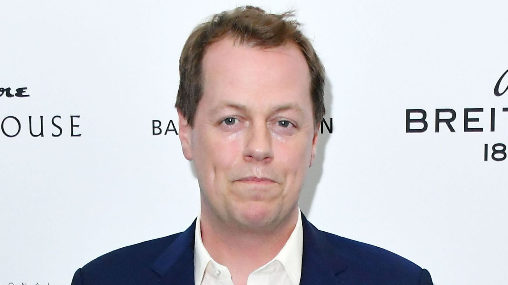 Tom Parker Bowles frowning