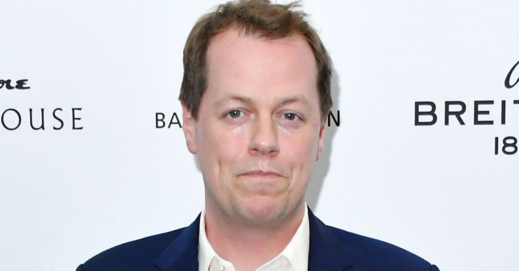 Tom Parker Bowles frowning