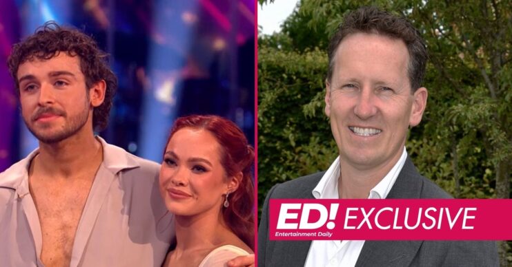 George Clarke and Alexis on Strictly / Brendan Cole