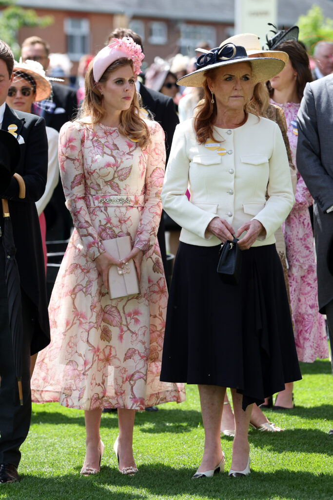 Princess Beatrice and Sarah Ferguson at Royal Ascot 
