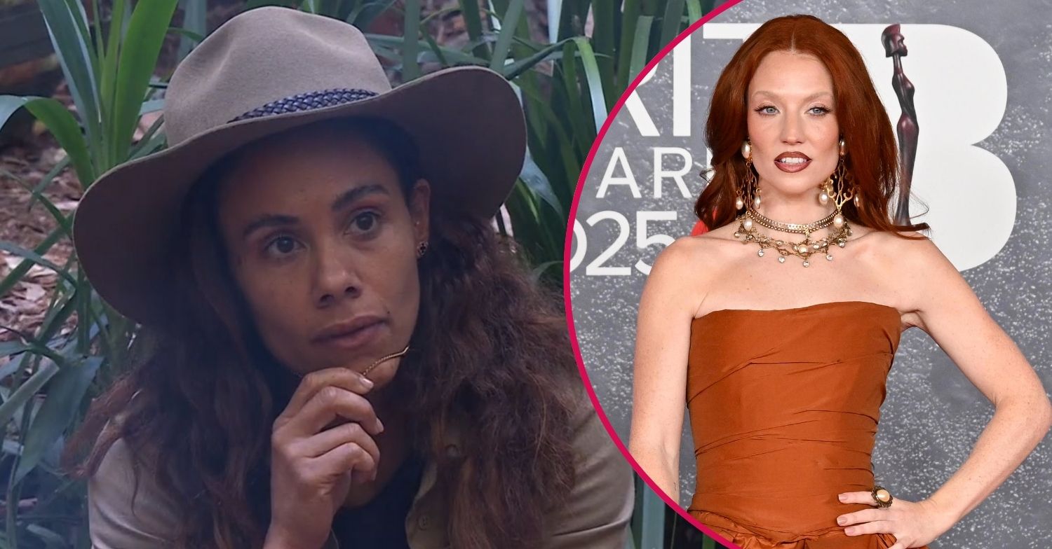 Alex Scott and Jess Glynne