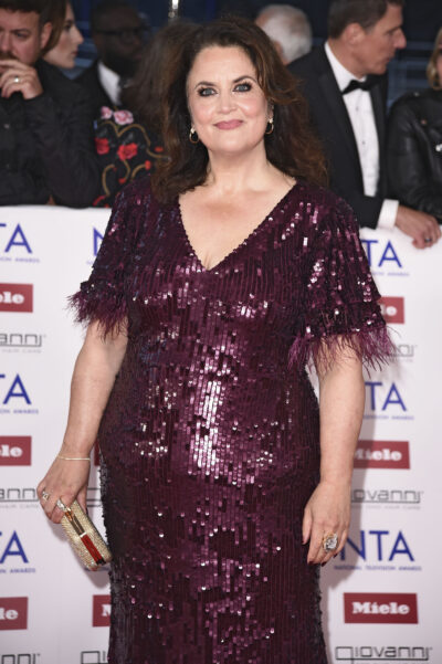 Ruth Jones on the red carpet