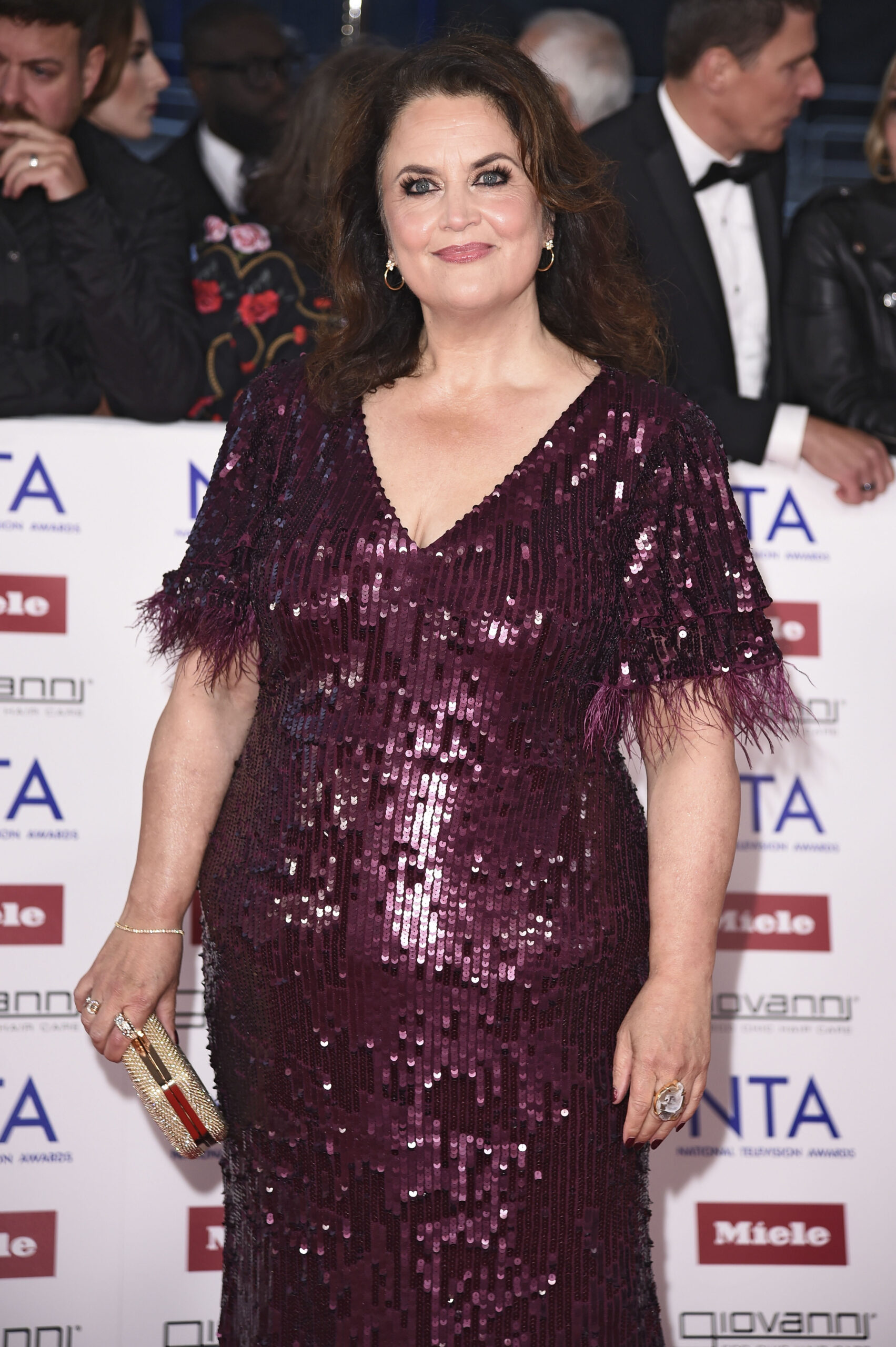 Ruth Jones on the red carpet 