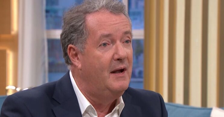 Piers Morgan speaking on This Morning