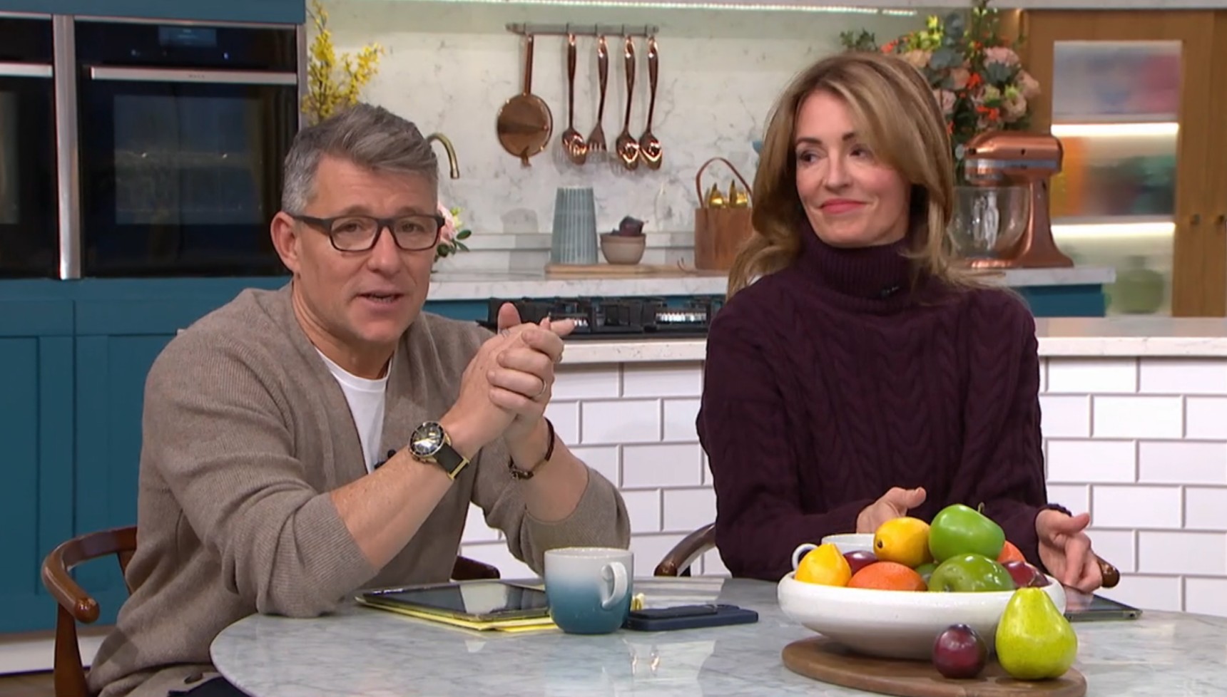 Ben Shephard and Cat Deeley presenting This Morning