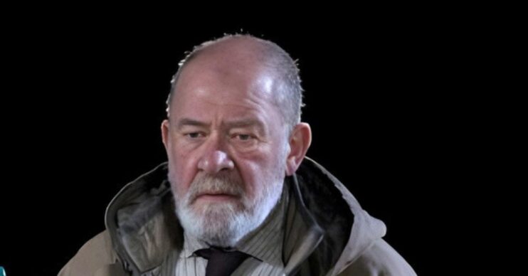 Bear faces a horrifying task in Emmedale (Credit: ITV)